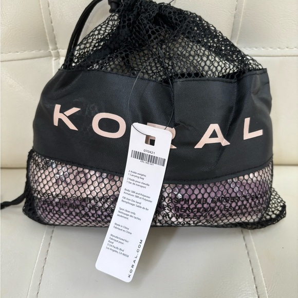 Koral Ankle Weights With Carrying Bag - Picture 2 of 6